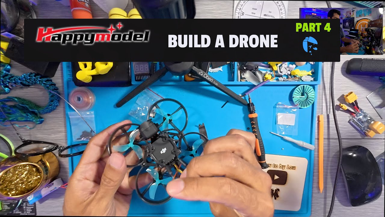 How to build a mico drone, Happymodel Mobula8 2S - part 4