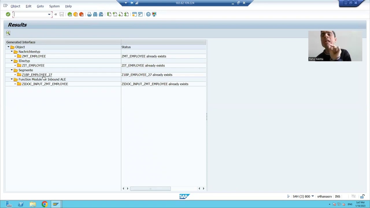27 - Cross Applications - Data Migration Using Business Object Method of LSMW Part3