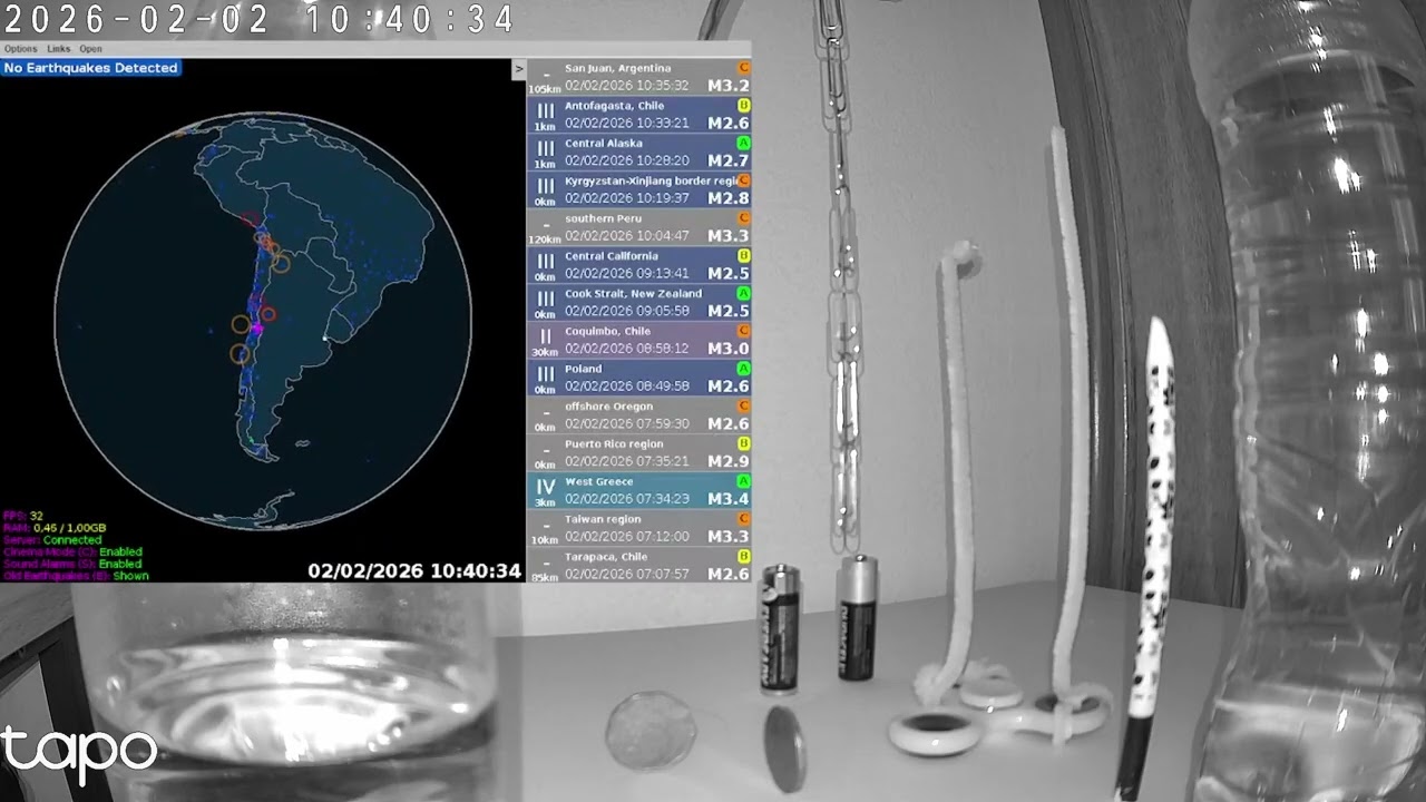 Sismo 4.6 (Mw) (15 km al noreste de Los Andes) desde Peñalolén