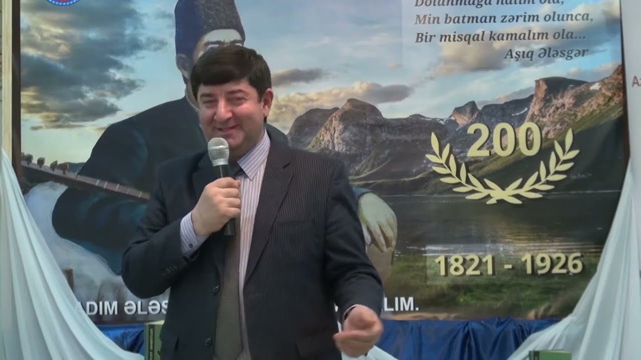 Dede Elesger 200 yubiley sazlı-s&ouml;zl&uuml; meclis - Şahənşah