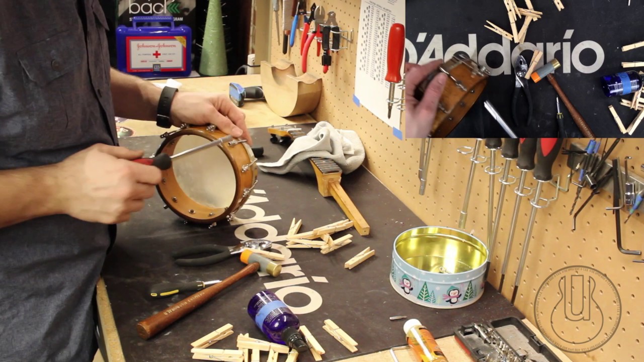 Repairing a 1900's Banjolele