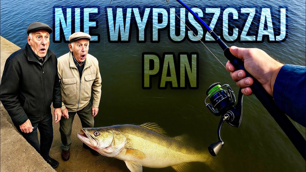 Olbrzymi Sandacz Z Szczecińskich Bulwarów!