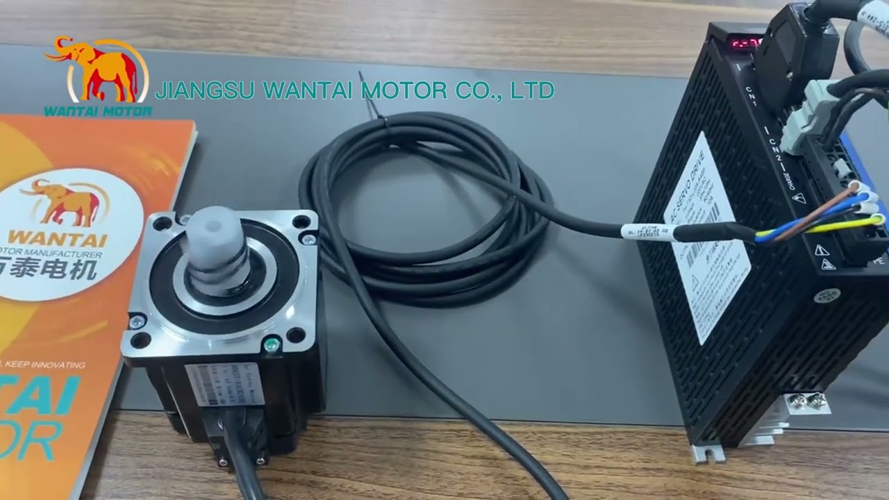 Wantai AC Servo Motors &AC Servo Driver 750W,3000RPM