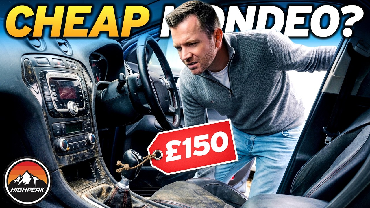 I BOUGHT A CHEAP &pound;150 FORD MONDEO... I WASN'T PREPARED FOR THIS!