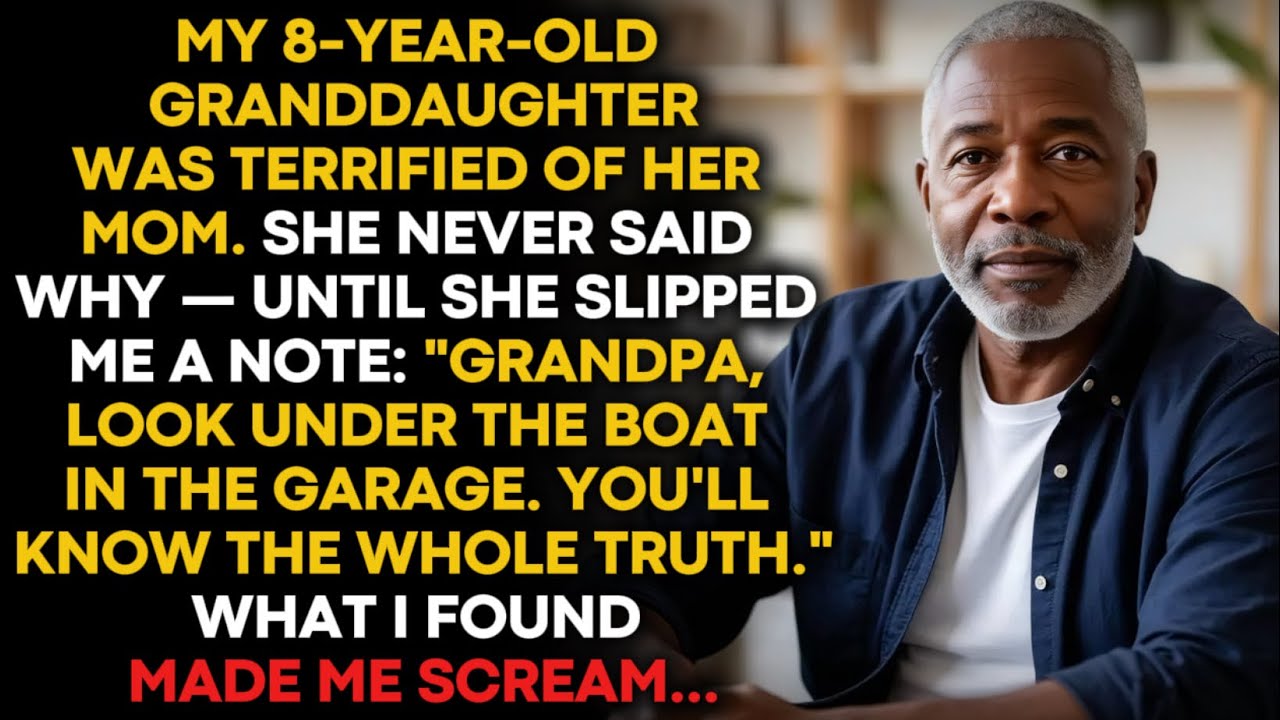 SHE WAS TERRIFIED OF HER MOM. I LOOKED UNDER THE BOAT. I FOUND… 