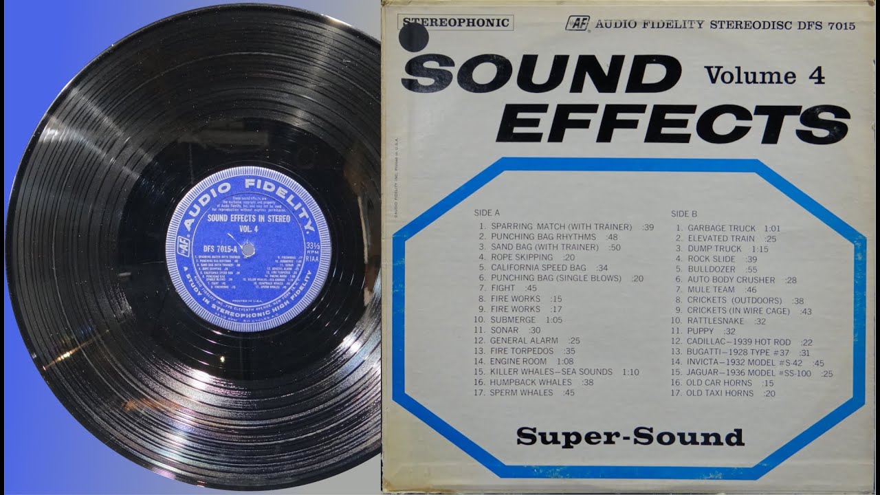 Sound Effects - Volume 4 - Audio Fidelity