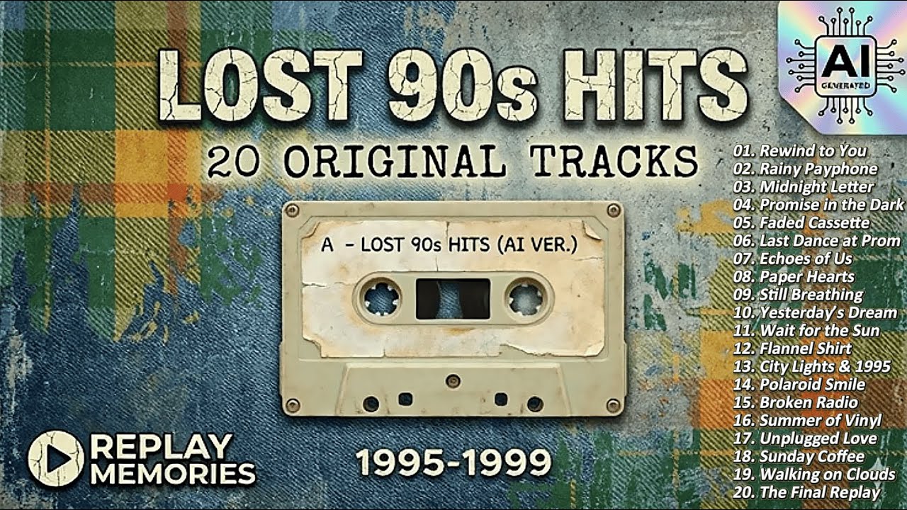 Lost 90s Tapes: 20 Original Tracks You&rsquo;ve Never Heard (AI Generated)