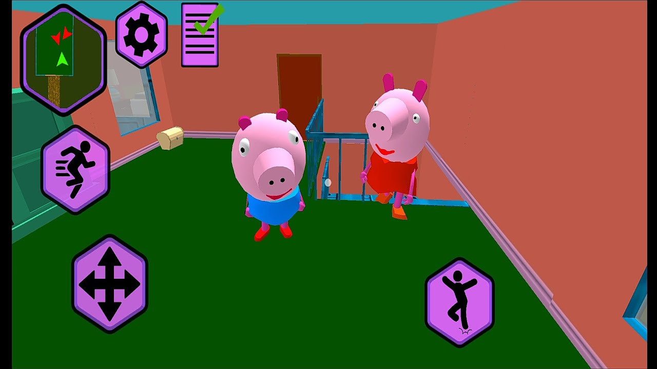 Piggy Neighbor Family Escape Obby House 3D Gameplay Level 6