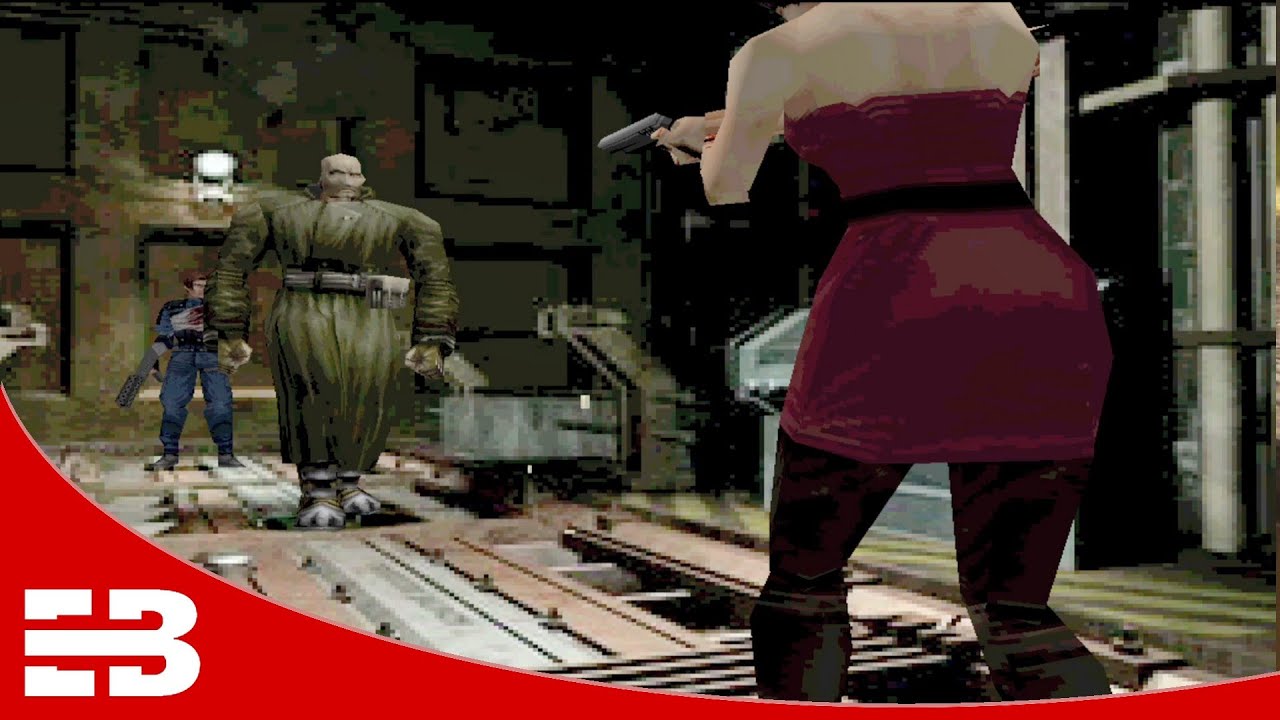 Resident Evil 2 - Ассасин против Мистера Икс и поцелуй с Леоном