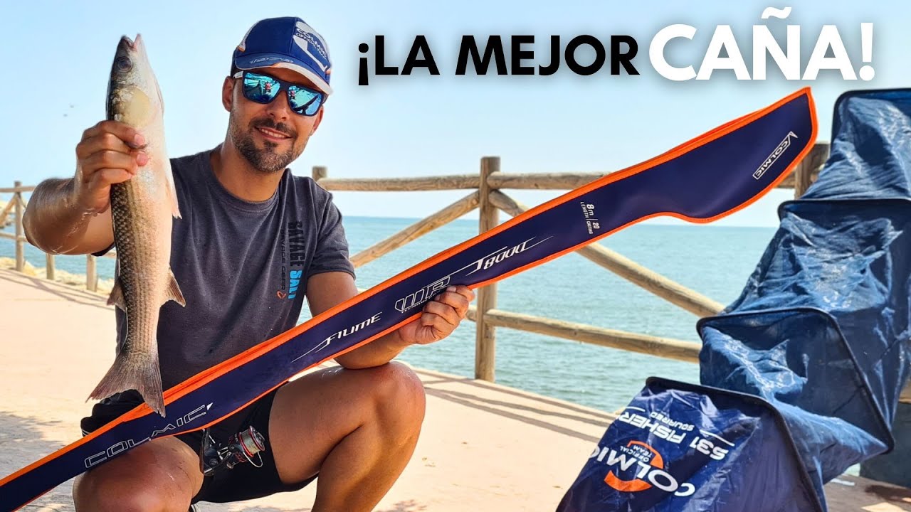 PESCANDO con la ¡TOPE de GAMA!🔝 Pez inesperado😲🐟