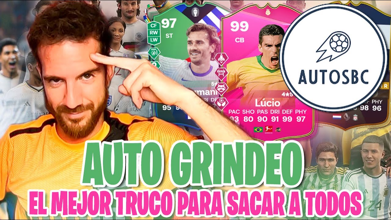 AUTOSBC: GRINDEO AUTOMATICO | CONSIGUE TODAS LAS CARTAS en EA FC 24 | COMO GRINDEAR  INFINITO 10x85+