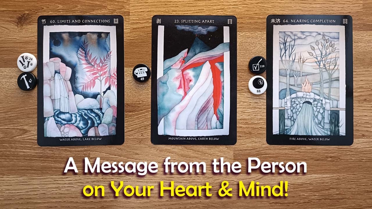 A Detailed Message from the Person on Your Heart or Mind👉🏼📩💖✨Timeless Pick A Card Tarot Readings