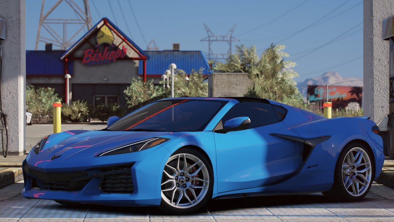 Test Drive Chevrolet Corvette C8 Z06 2023 - NVE GTA 5 1