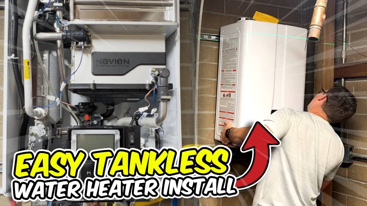 How to Install a Navien Tankless Water Heater | Big Upgrade at My Car Wash