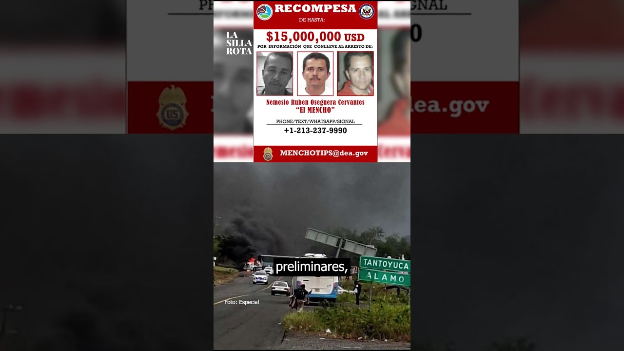 CJNG desata caos, violencia, bloqueos e incendios