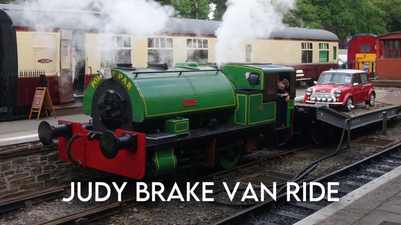 Judy brake van ride to Bodmin Parkway | Bodmin Railway’s Branch line gala | 26.5.24