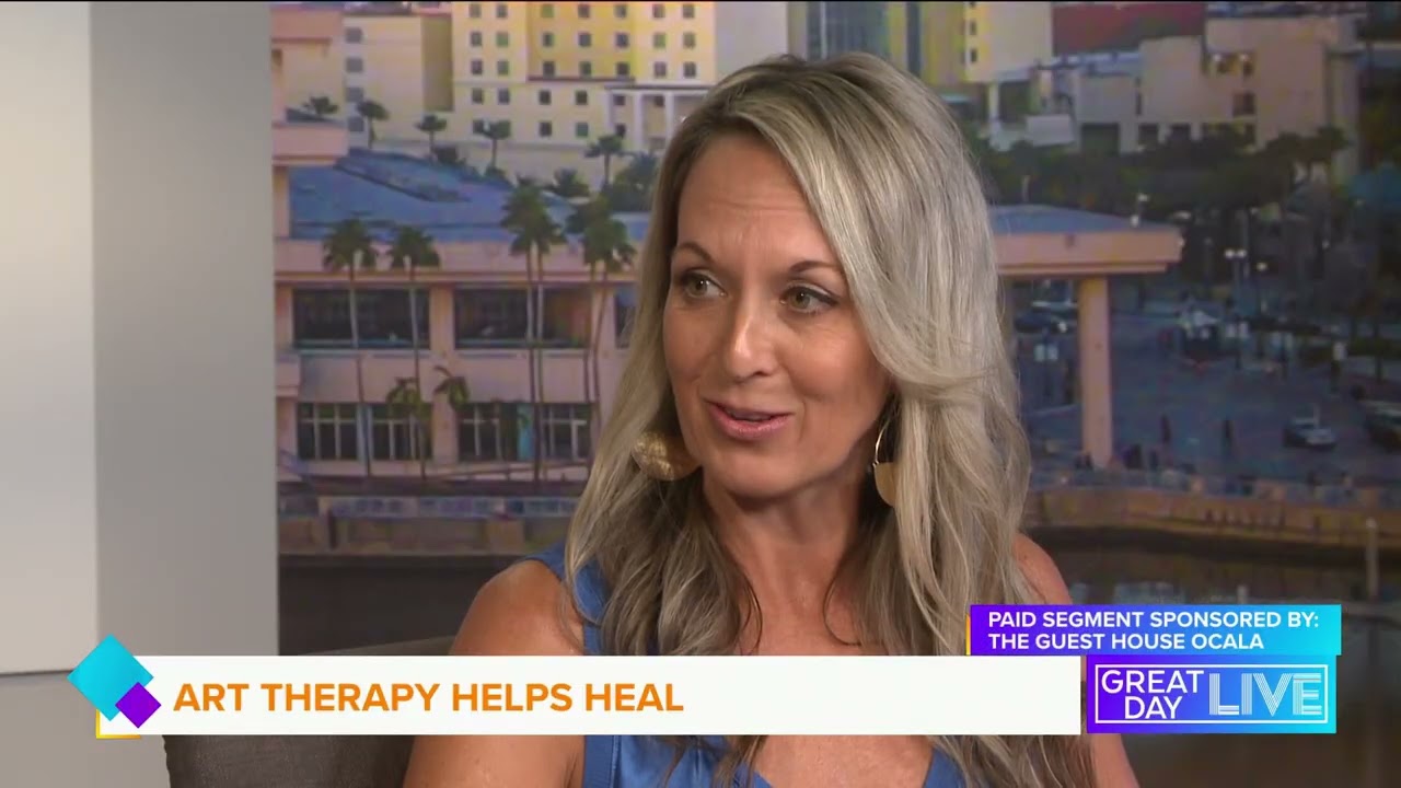 How Art Therapy Helps Heal Trauma at The Guest House Ocala