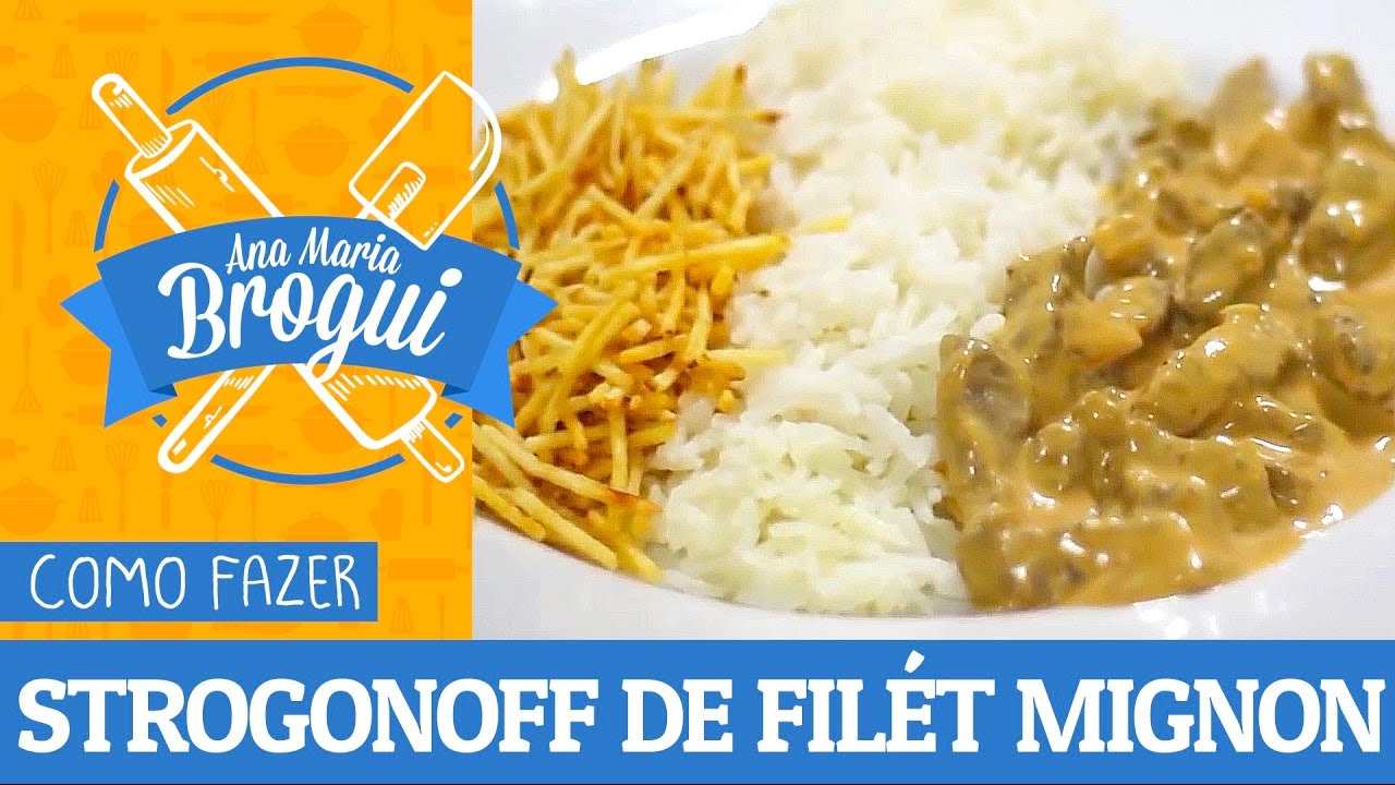 HOW TO MAKE BEEF STROGANOFF | Filet Mignon | #AnaMariaBrogui #248