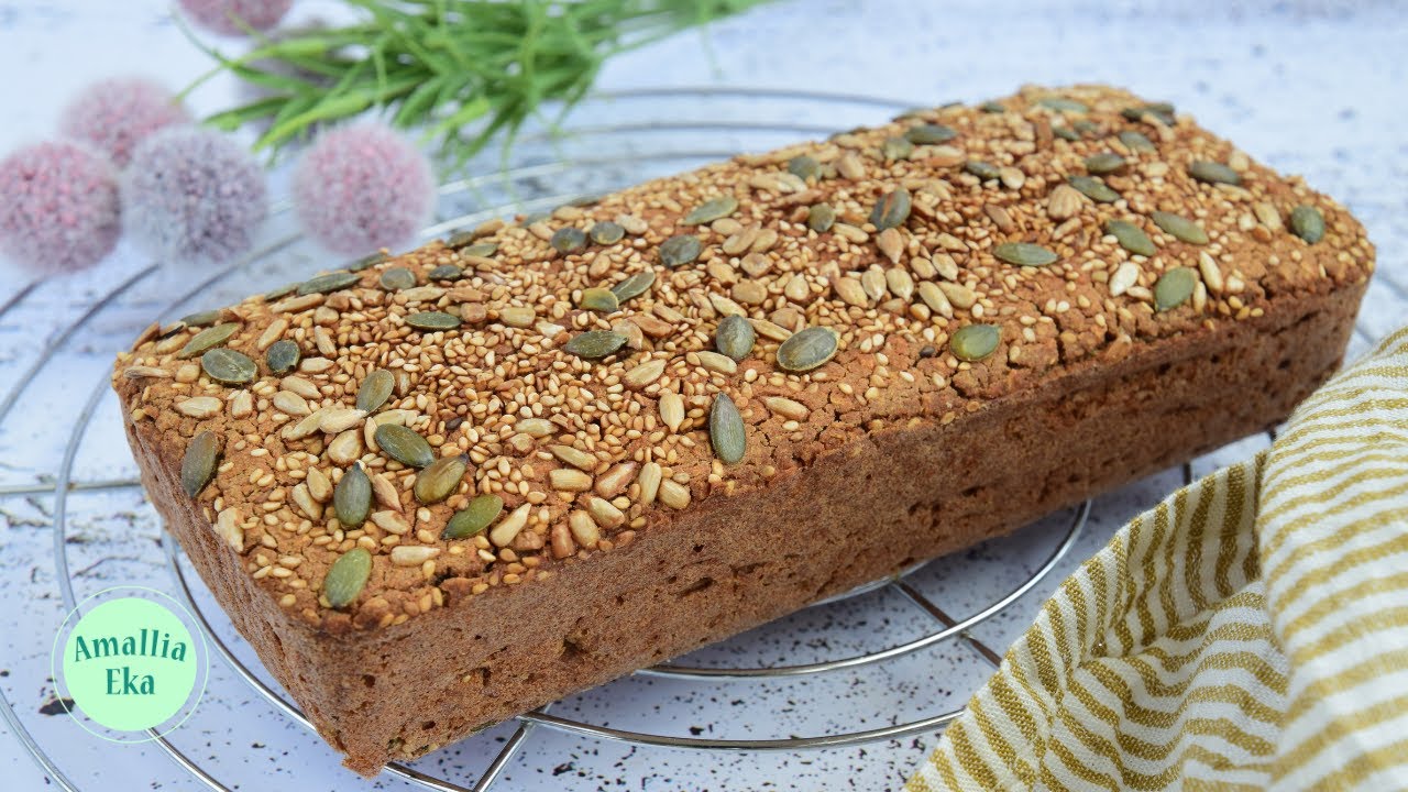 Пшенный хлеб. Без яиц, без дрожжей, без глютена, веганский | MILLET BREAD