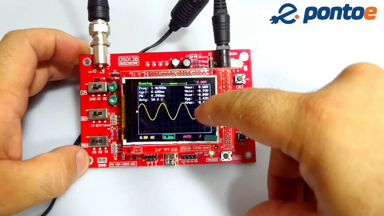 Osciloscópio bom e BARATO? Esse você vai querer ter ! TESTEI !!