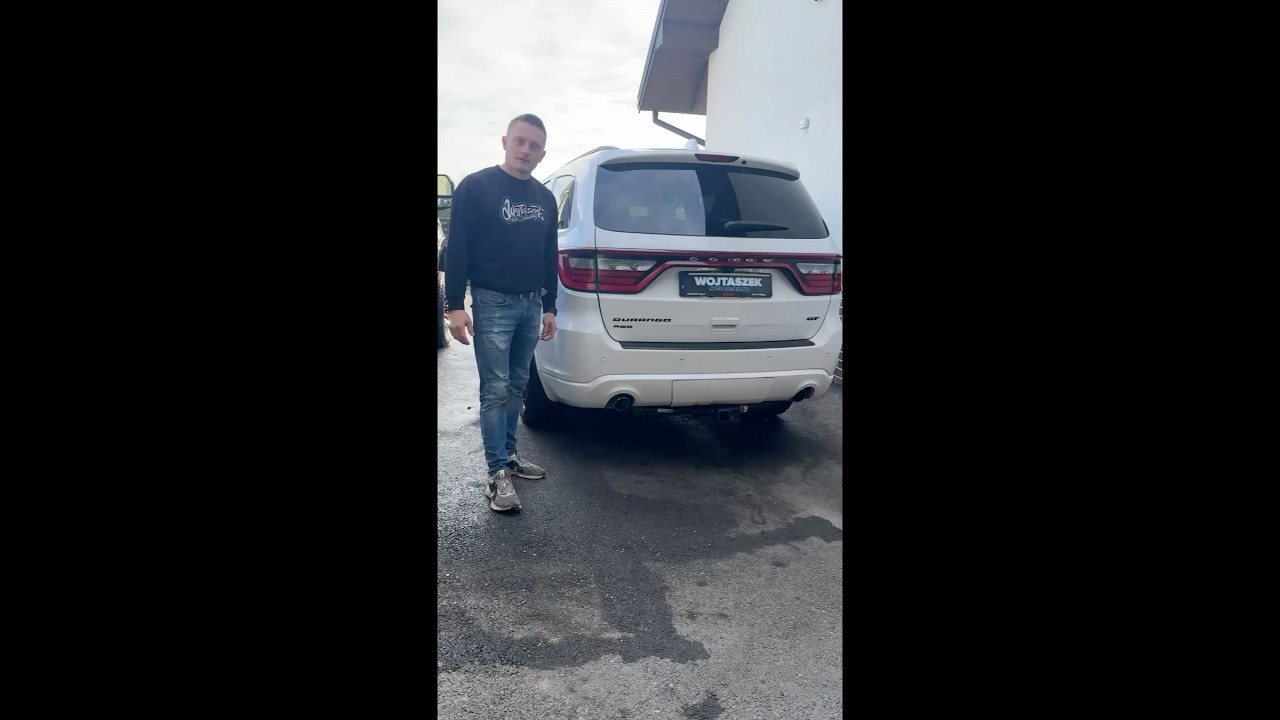 Dźwięk durango 3.6 V6 zmieniony wydech końcowy #durango ​⁠@wojtaszekautodetailinggosp502