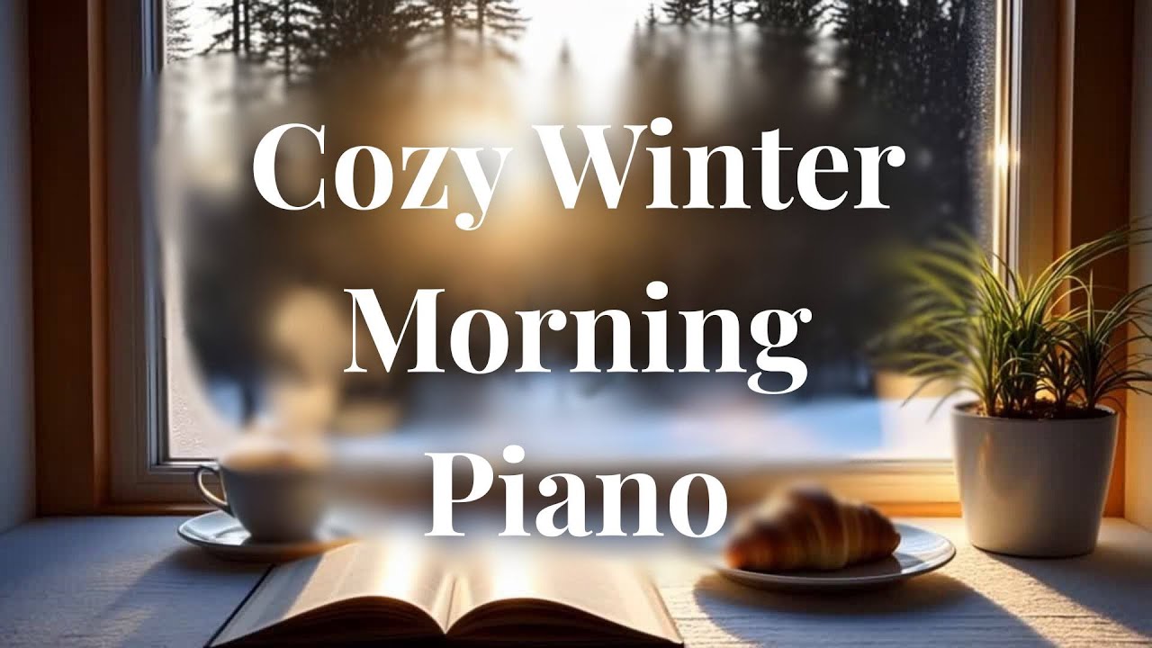 Cozy Winter Morning Piano ☕ Relaxing Coffee Shop Music