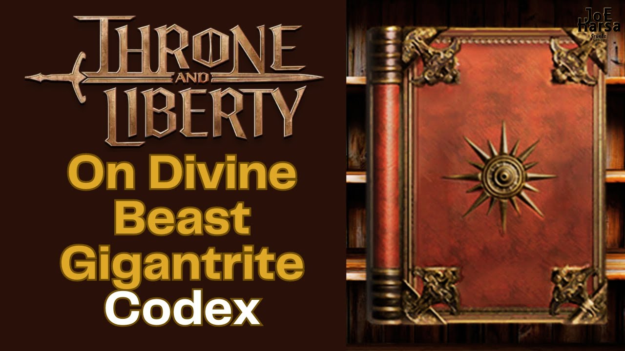 On Divine Beast Gigantrite Throne and Liberty Codex Collection