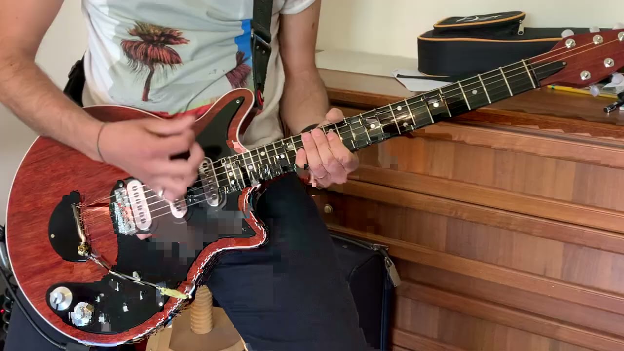 Another One Bites The Dust - one take using AmpliTube