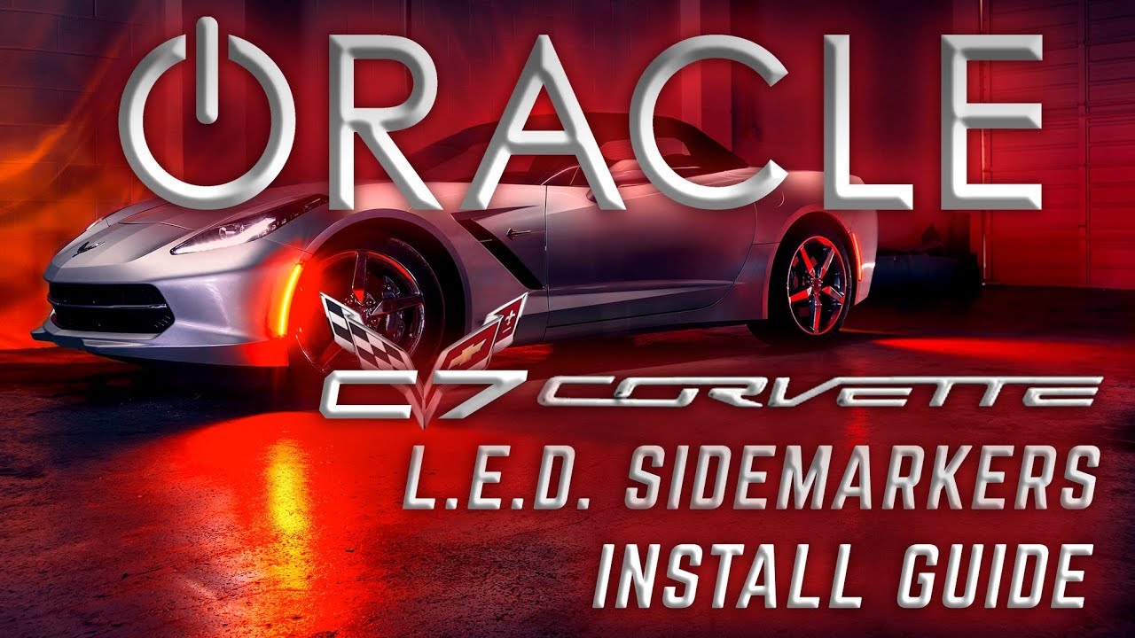 NEW! Chevy Corvette C7 ORACLE Concept Sidemarker Install + Demo