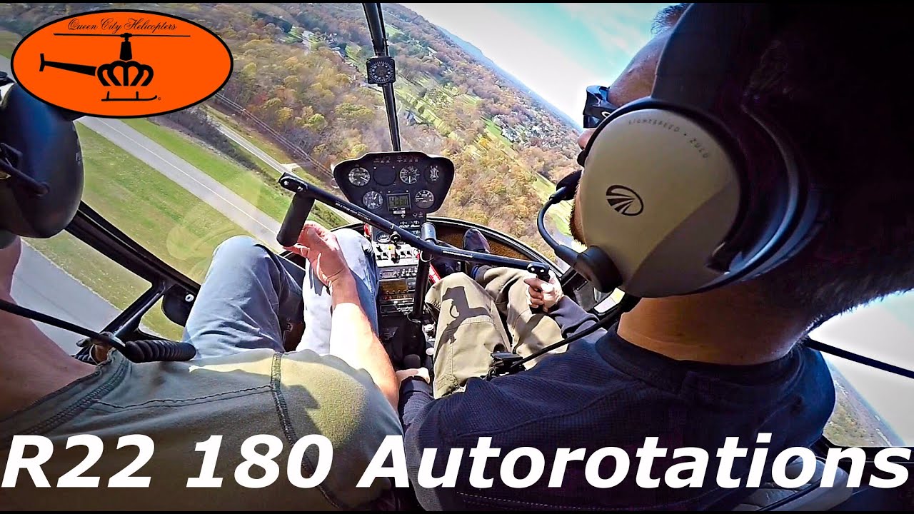 R22 180 Autorotations