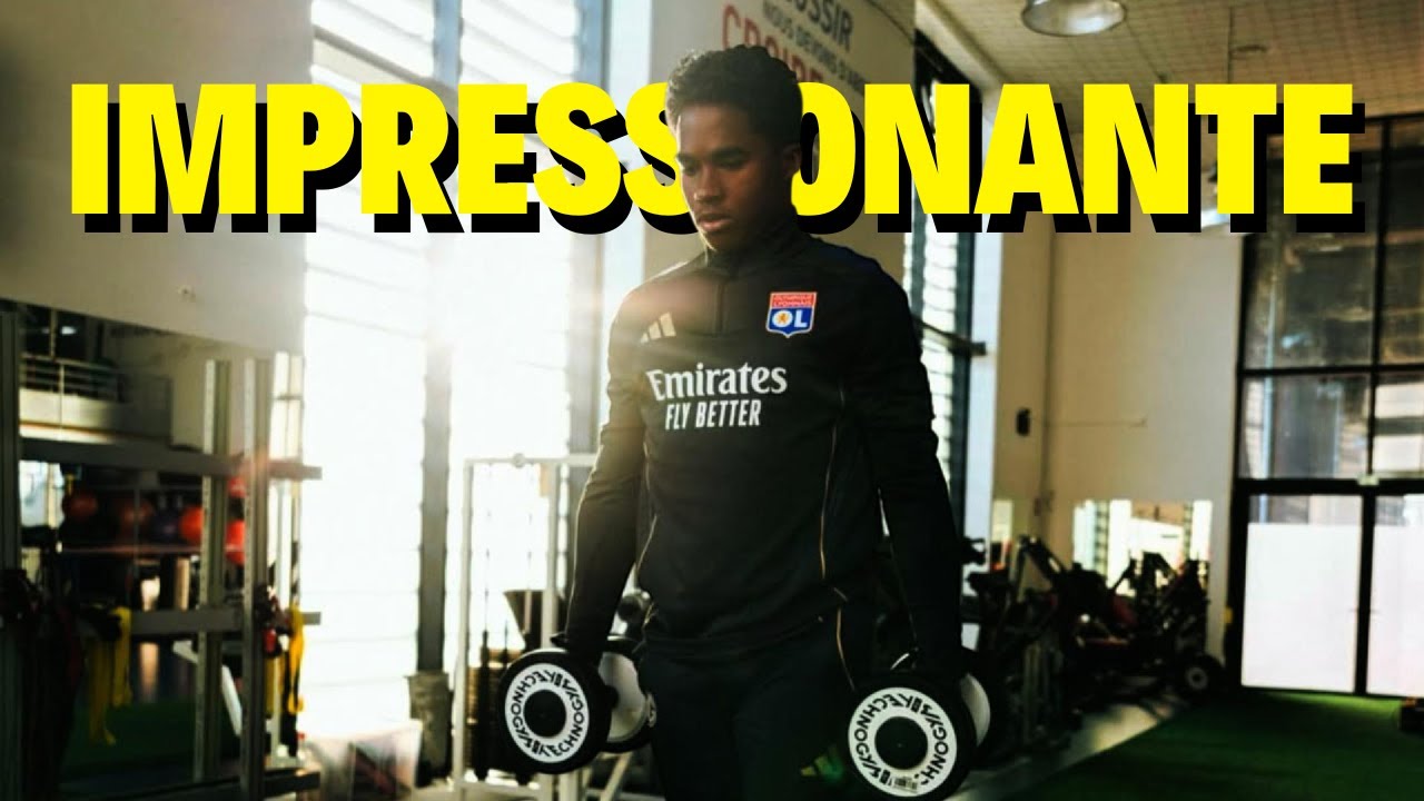 As primeiras imagens do Endrick no Lyon IMPRESSIONARAM todo mundo
