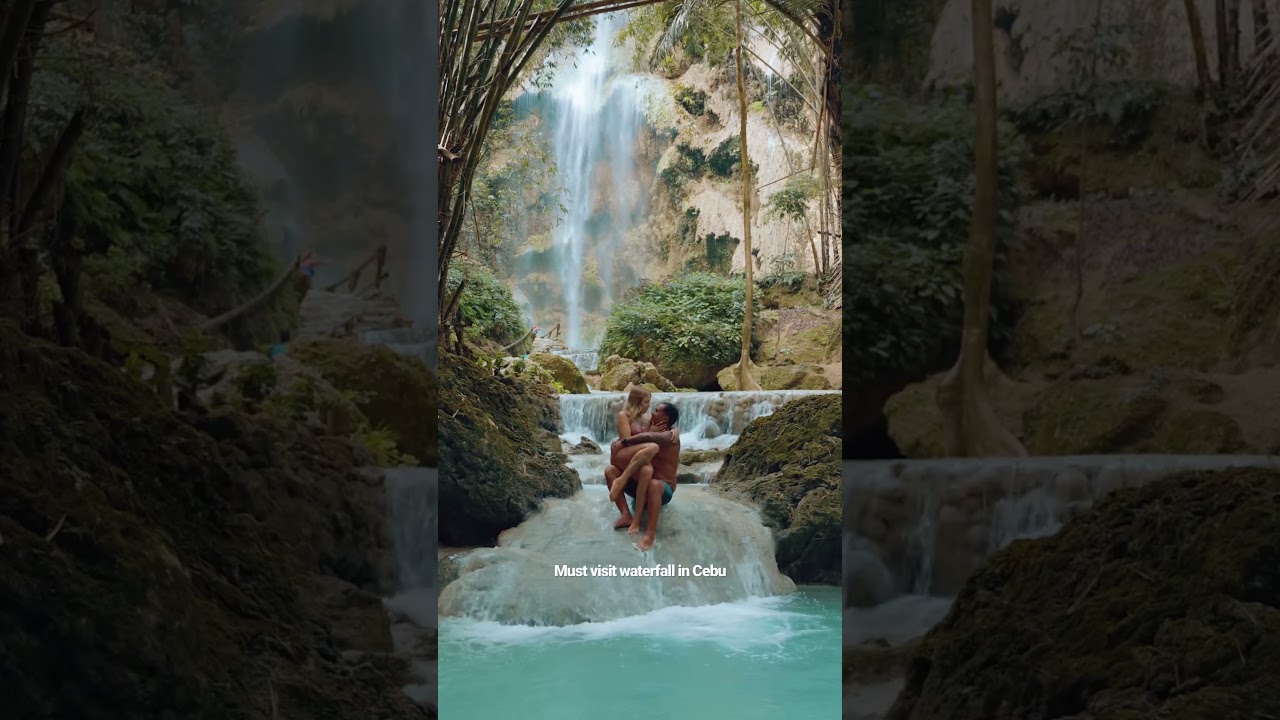 Must visit Waterfall in Cebu #tumalogfalls #cebu #philippines #waterfall #couples