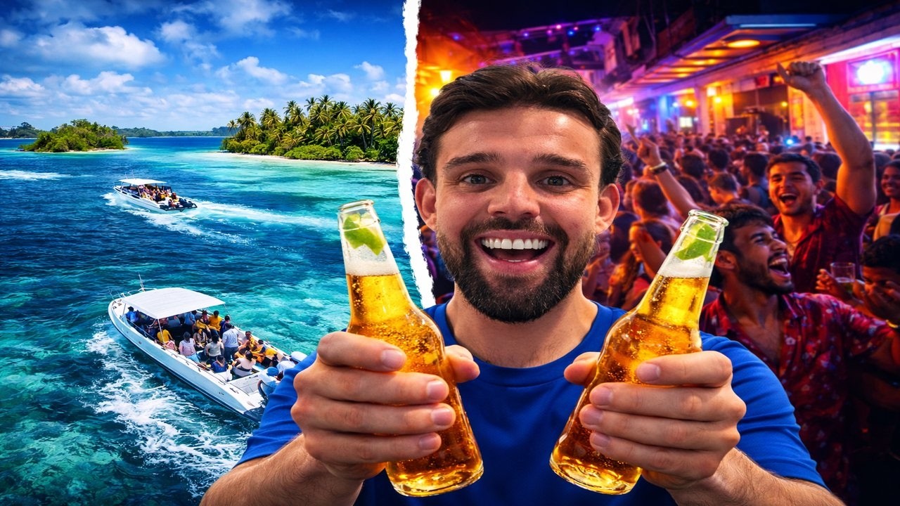 Island Hopping In The Caribbean Sea + Getting Drunk In Cartagena, Colombia! 🇨🇴