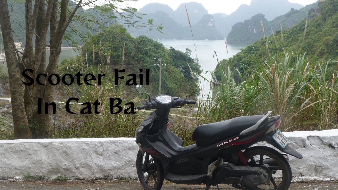 Vietnam...Cat Ba Scooter Fail