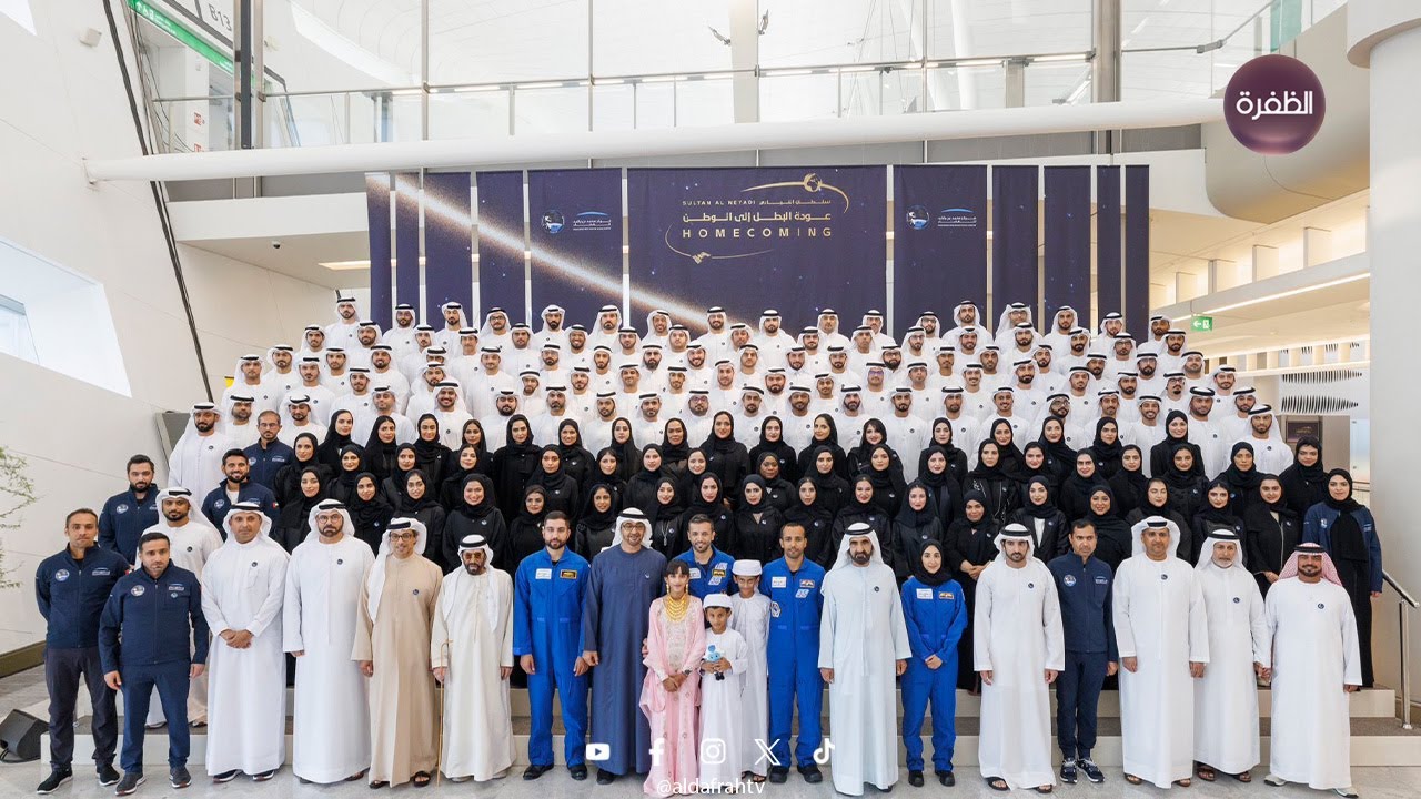 التغطية الكاملة لعودة رائد الفضاء سلطان النيادي لدولة الإمارات