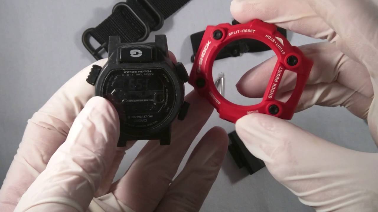 Как заменить безель и ремешок на GShock 7900 для использования NATO ZULU с JaysAndKays