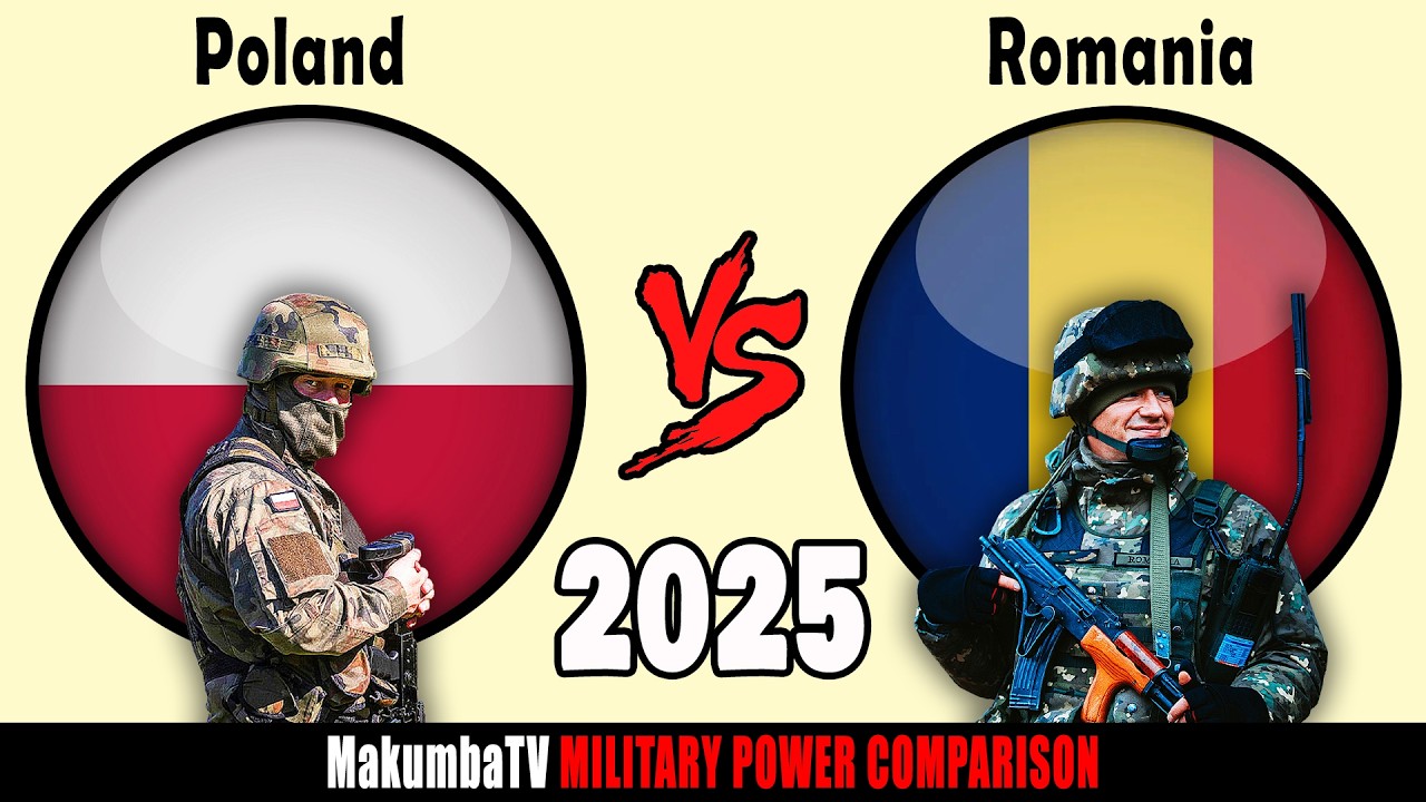 Polska vs Rumunia 2025 | Por&oacute;wnanie siły militarnej