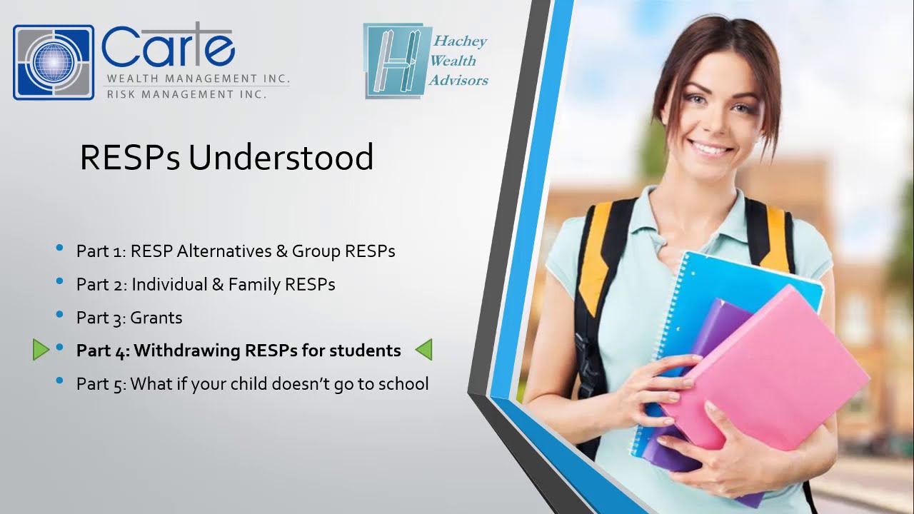 RESP Understood Part 4  Withdrawing RESPs for students