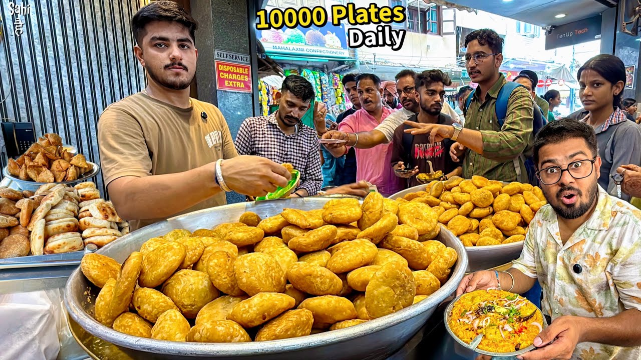 57 सालो से Haryana ka No 1 Street Food India | Pehalwan ji ka Khasta Nashta