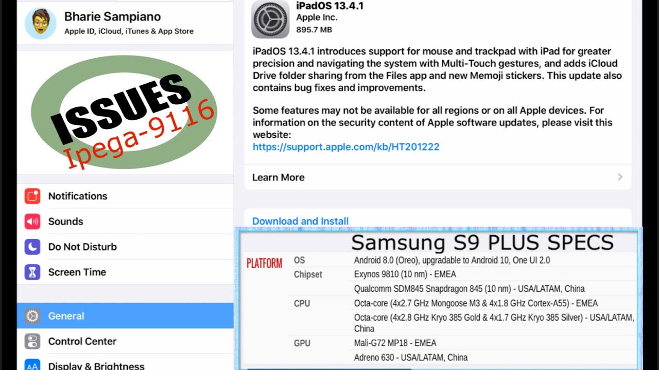 Issues about update OS and ANDROID using a ipega-9116, Doesn’t working to a PubG Mobile I TAGALOG