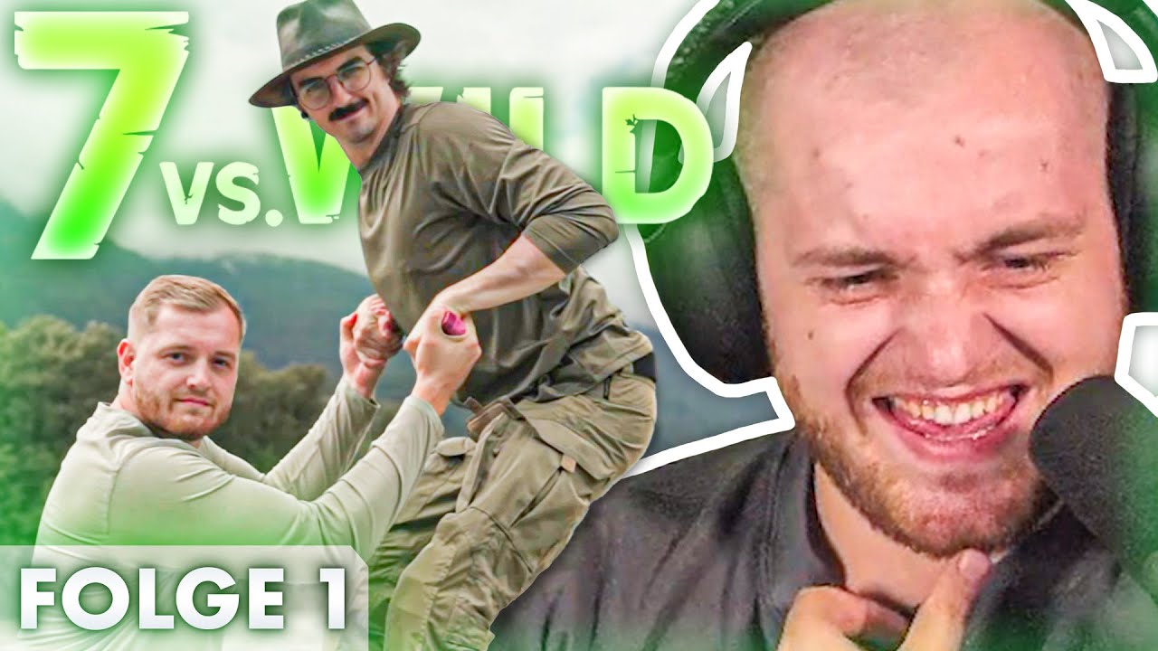😱😂TRYMACS reagiert auf 1. FOLGE 7vsWILD in KANADA! | Trymacs Stream Highlights