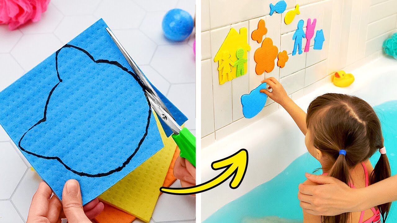🧼 KREATIVE BASTELEIEN & LEBENSTRICKS F&Uuml;R MAMIS UND PAPIS! 🤩💖