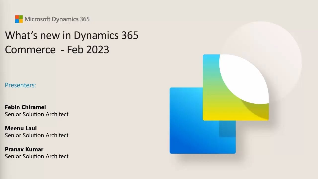 What's new in Dynamics 365 Commerce - Feb 2023 - TechTalk