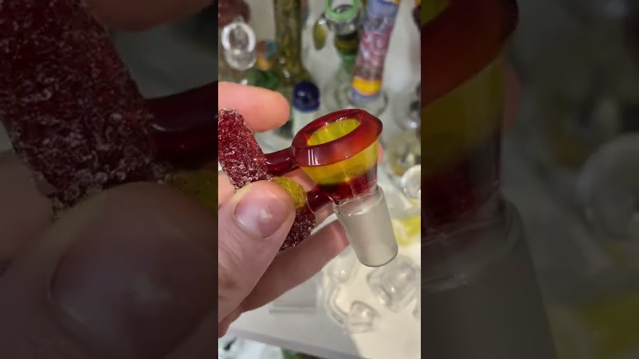 Niko Bh Glass 18mm 4 hole Sour Key Slide