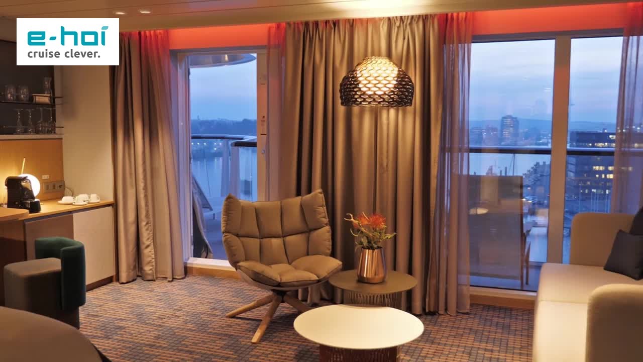 Mein Schiff 2 - ein Einblick in die Kabinen