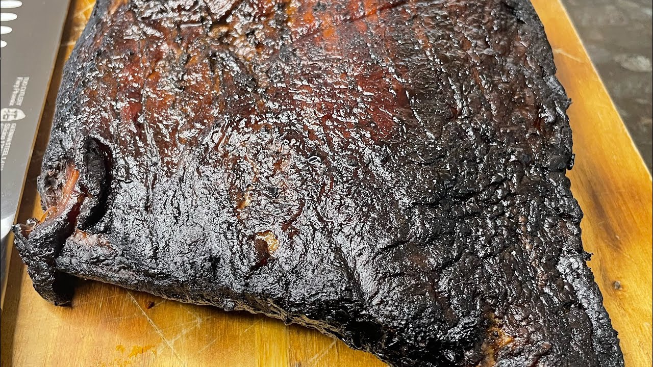Smoking a Brisket with Pollock Food Services. Follow us on IG @Pollockfoodservices