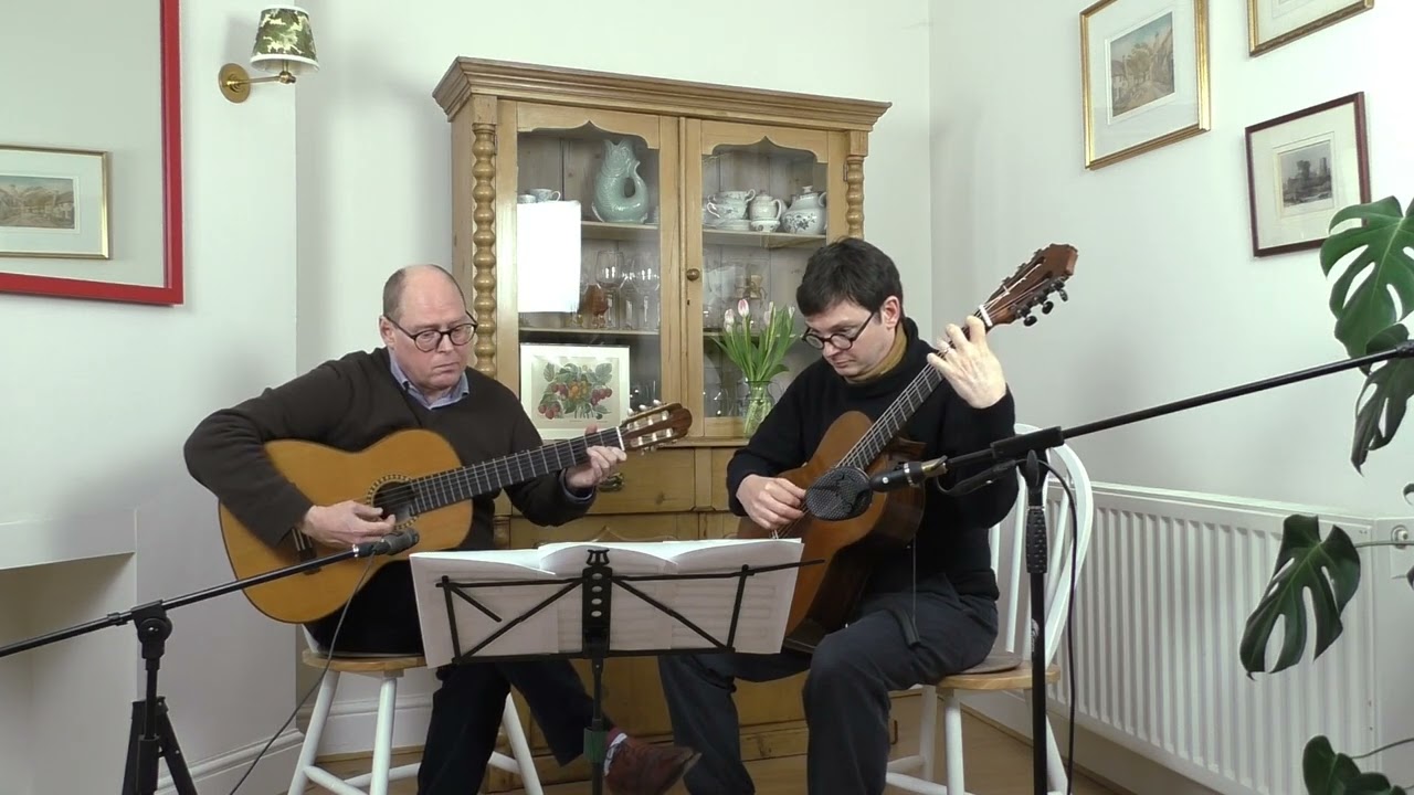 David Braid & David Black play the second of 'Two Little' Fugues by David Braid