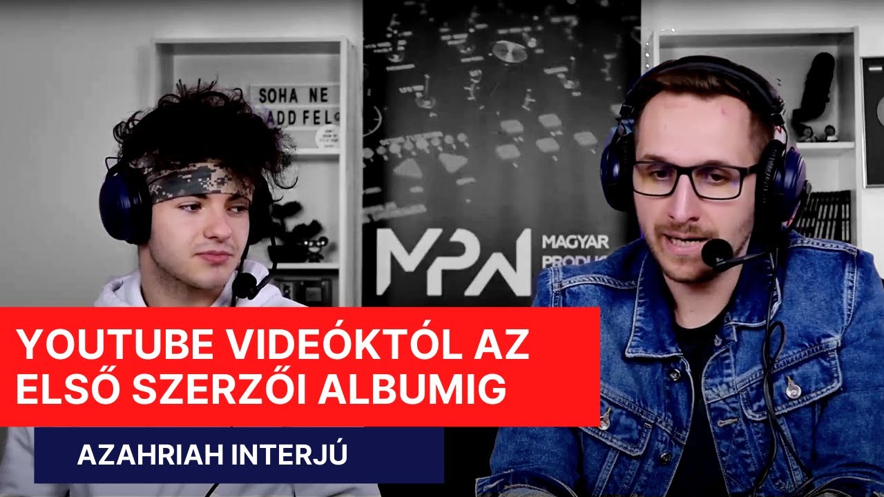 "El szeretném különíteni AZAHRIAH -t  Paul Street -től" | Legelső Azahriah interjú
