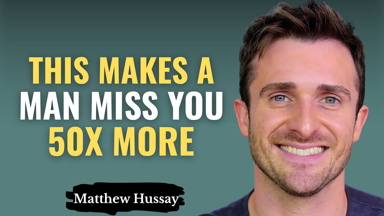 Men Secretly Miss Woman Who Apply These 4 Rules! | Matthew Hussey