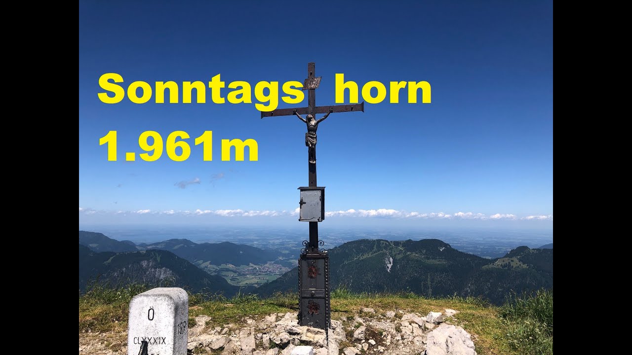 Besteigung Sonntagshorn (1.961m) vom Heutal aus, MEGA PANORAMA!